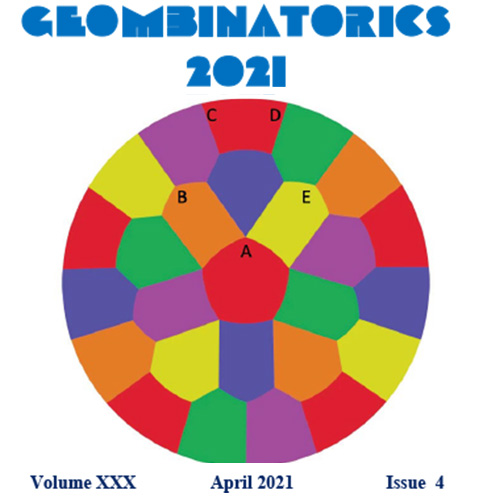 Geombinatorics Volume 30 Issue 4