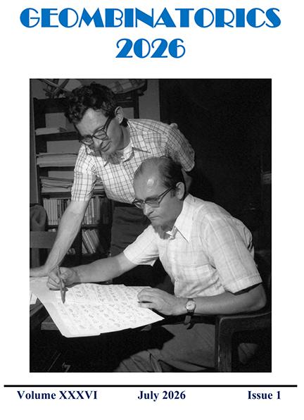Geombinatorics July 2026 Issue1